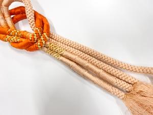 正絹　手組帯締め